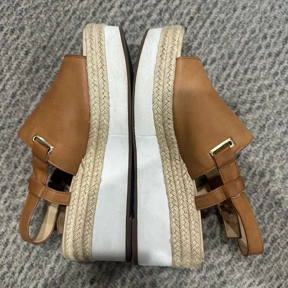 SOLE SOCIETY Ayelani Brown Espadrille Wedge